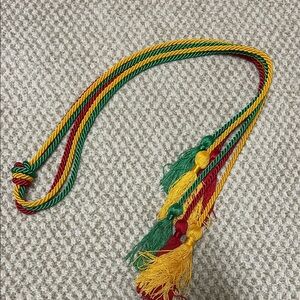 Graduation Multicolor Braided Tassel Cord